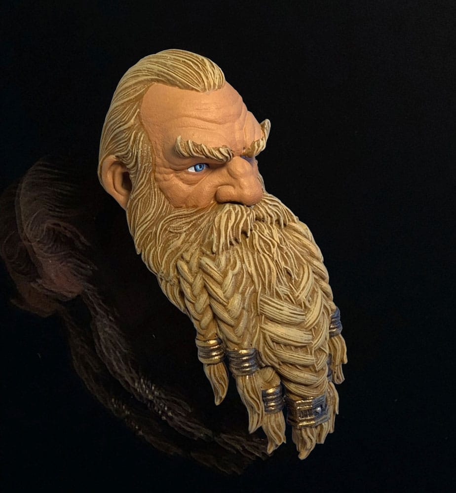 Mythic Legions: Rising Sons Zubehör-Set für Actionfiguren Dwarf Head 