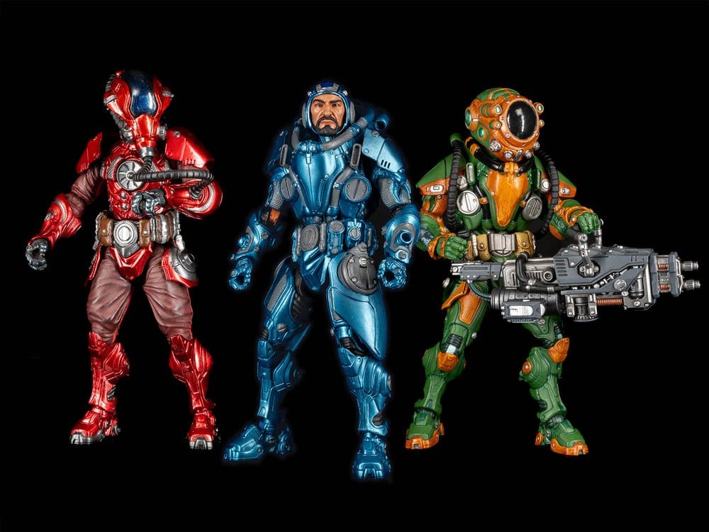 Cosmic Character Pack Zubehör-Set für Actionfiguren T.U.5.C.C. Soldiers Upgrade Set    