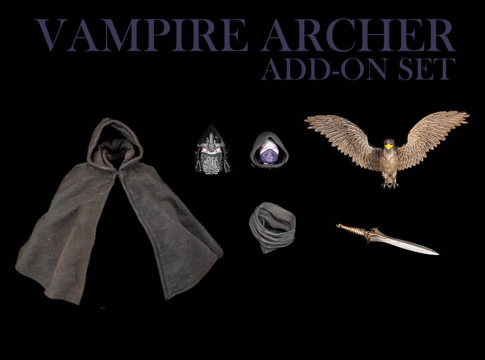 Mythic Legions: Reinforcement 3 Zubehör-Set für Actionfiguren Vampire Archer Add-On Set