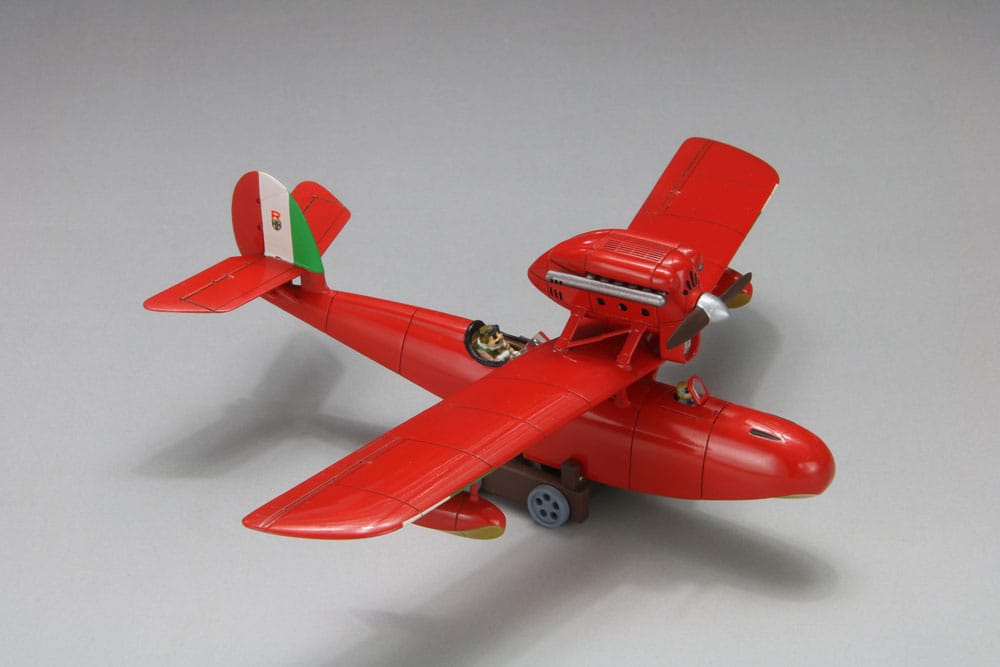 Porco Rosso Model-Kit mit Figur 1/72 Savoia S.21F Version 2 & Porco 