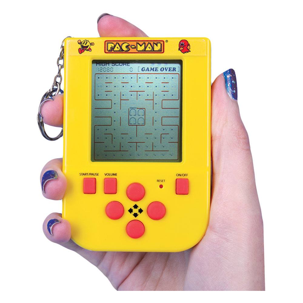 Pac-Man Mini Retro Handheld Videospiel-Schlüsselanhänger