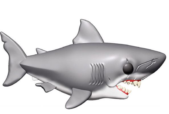Der weiße Hai Oversized POP! Movies Vinyl Figur Jaws 15 cm 