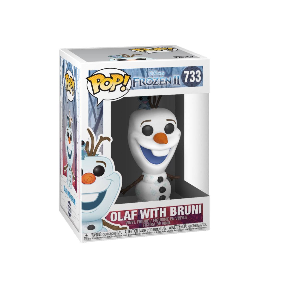 Die Eiskönigin - Völlig unverfroren 2 POP! Disney Vinyl Figur Olaf & Bruni 9 cm