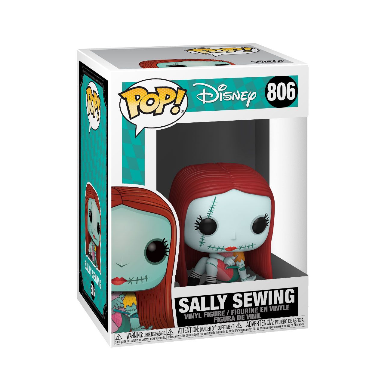 Nightmare before Christmas POP! Disney Vinyl Figur Sally Sewing 9 cm 