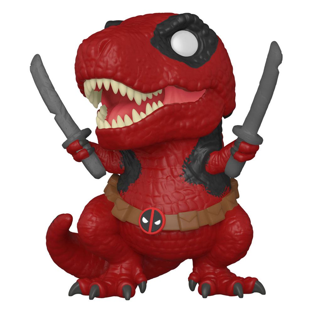 Marvel Deadpool 30th Anniversary POP! Vinyl Figur Dinopool 9 cm