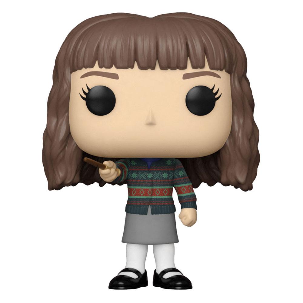 Harry Potter POP! Movies Vinyl Figur Hermione w/Wand 9 cm 