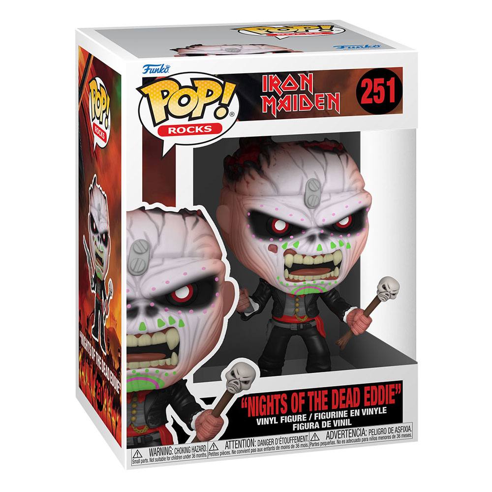 Iron Maiden POP! Rocks Vinyl Figur Eddie - Nights of the Dead 9 cm