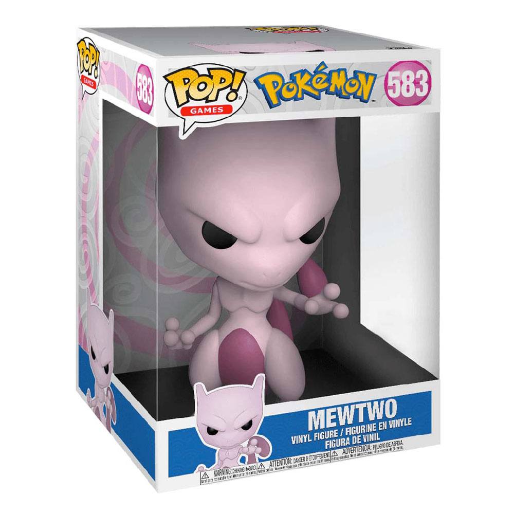 Pokémon Super Sized Jumbo POP! Vinyl Figur Mewtwo (EMEA) 25 cm 