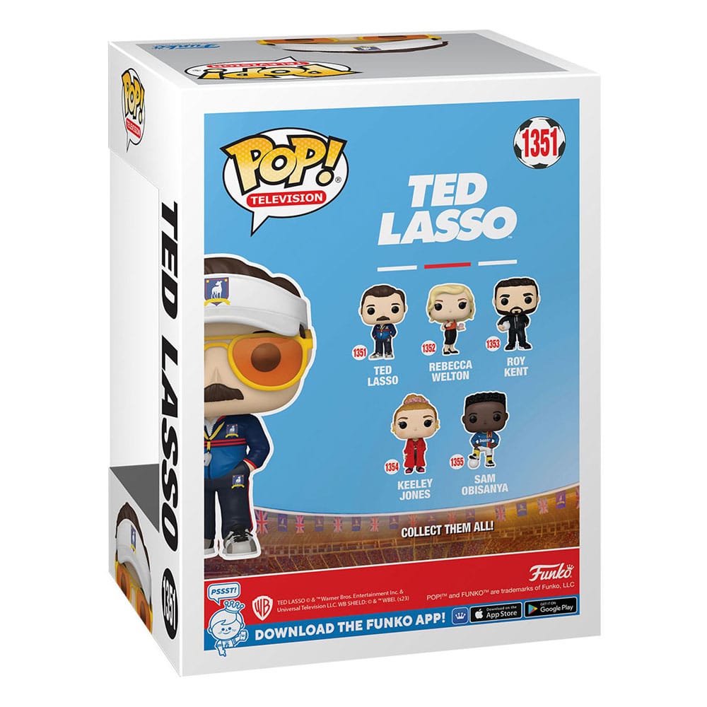 Ted Lasso POP! TV Vinyl Figuren Ted 9 cm Sortiment (6)