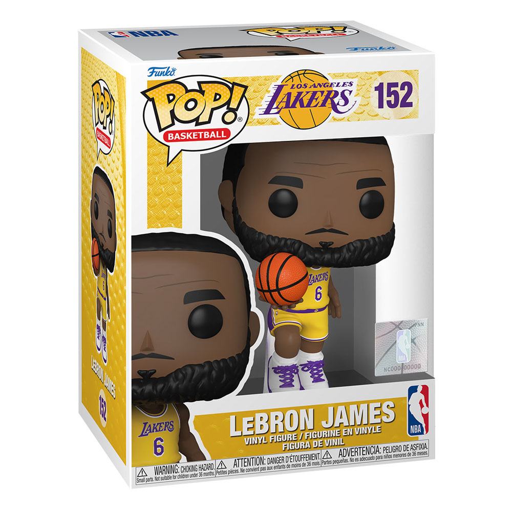 NBA POP! Sports Vinyl Figur LeBron James (Lakers) 9 cm