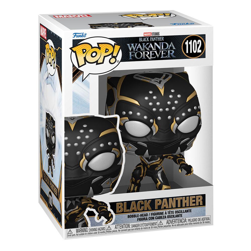 Black Panther: Wakanda Forever POP! Marvel Vinyl Figur Black Panther 9 cm 