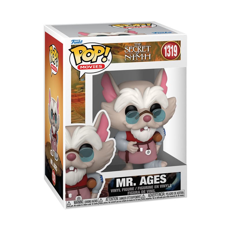 Mrs. Brisby und das Geheimnis von NIMH POP! Movies Vinyl Figur Mr. Ages 9 cm 