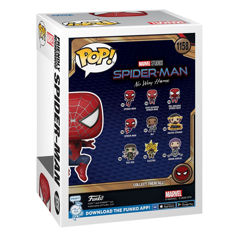 Spider-Man: No Way Home POP! Marvel Vinyl Figur Friendly Neighborhood 9 cm 