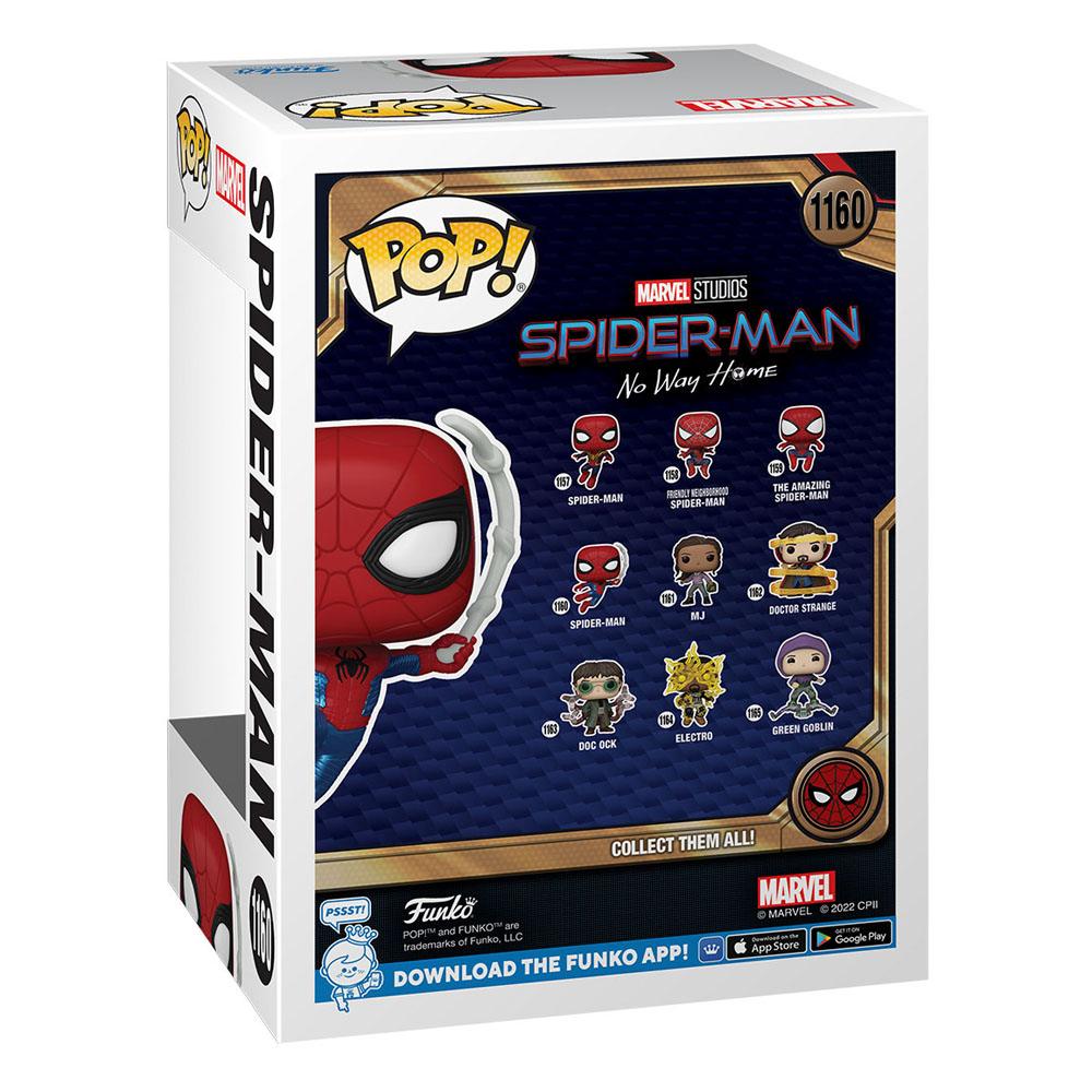 Spider-Man: No Way Home POP! Marvel Vinyl Figur Spider-Man Finale suit 9 cm 