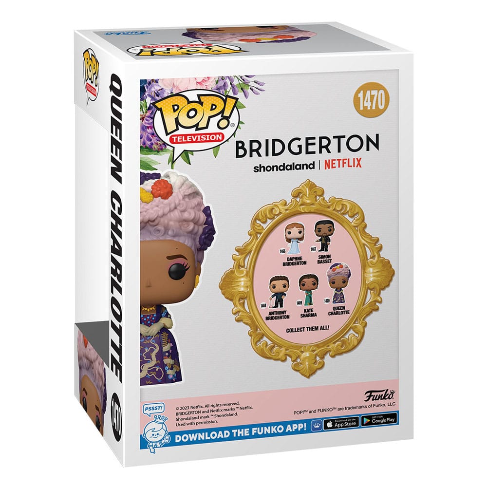 Bridgerton POP! TV Vinyl Figur Queen Charlotte 9 cm