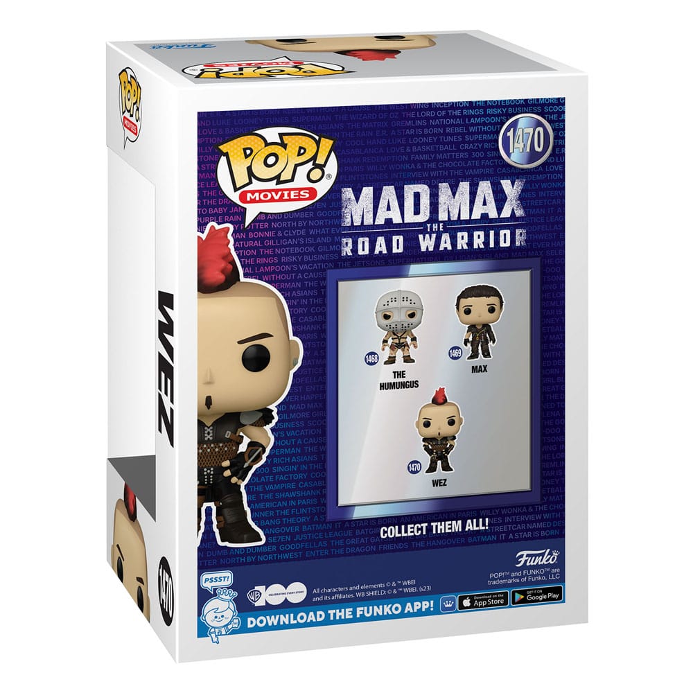 Mad Max II - Der Vollstrecker POP! Movies Vinyl Figur Wez 9 cm