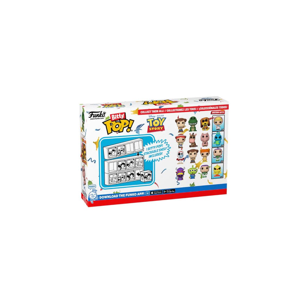 Toy Story Bitty POP! Vinyl Figuren 4er-Pack Woody 2,5 cm