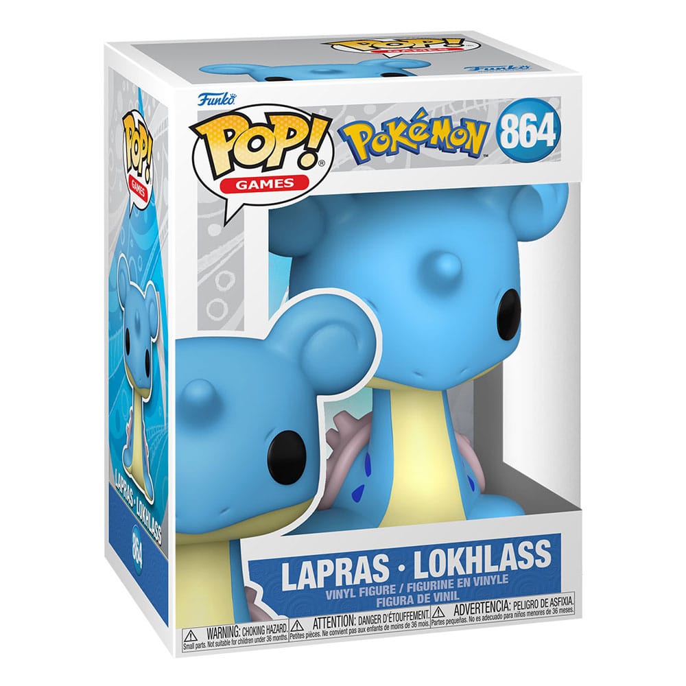 Pokémon POP! Games Vinyl Figur Lapras (EMEA) 9 cm
