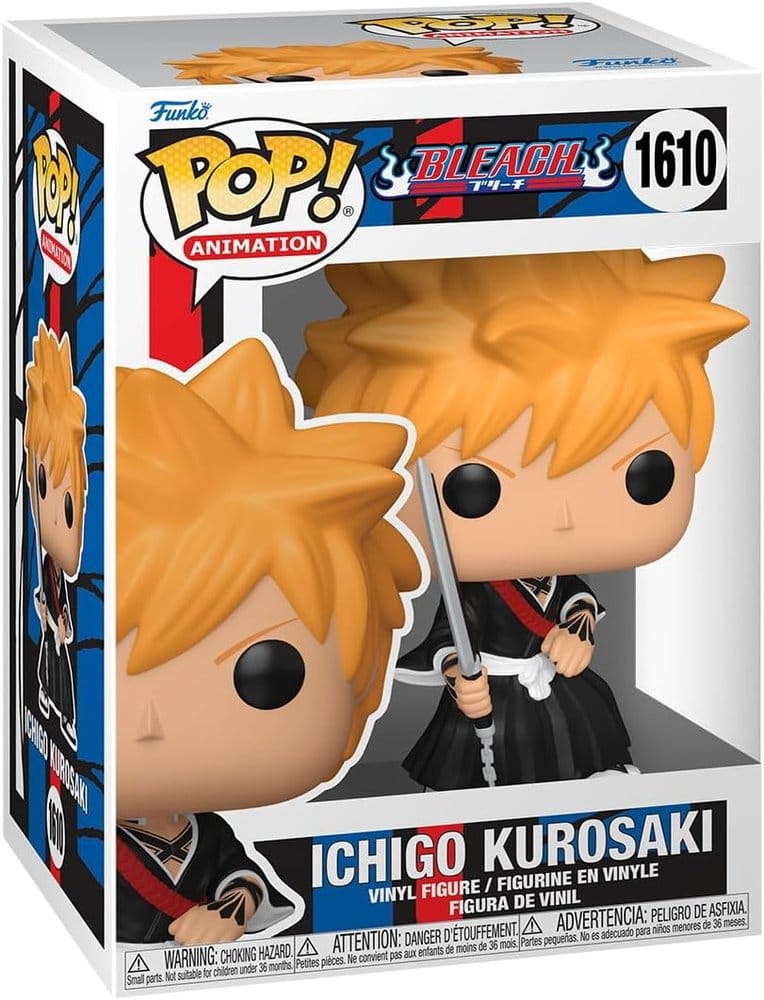 Bleach POP! Animation Vinyl Figuren Ichigo (FB Shikai) 9 cm 