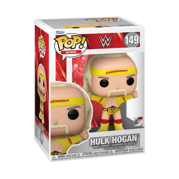 WWE POP! Vinyl Figur Hulkamania w/belt 9 cm