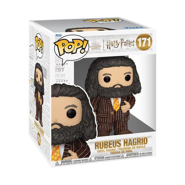 Harry Potter Super Sized POP! Vinyl Figur Hagrid Animal Pelt Outfit 15 cm 