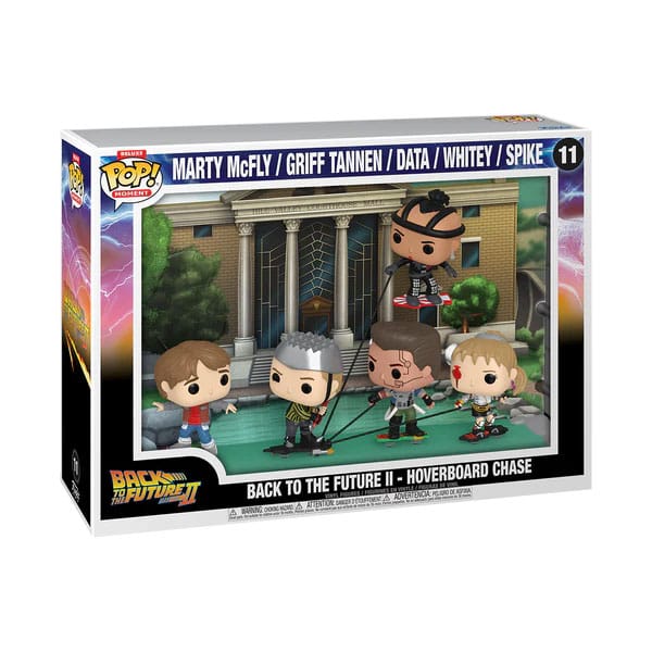 Zurück in die Zukunft POP Moments Deluxe Vinyl Figuren 5er-Pack Hoverboard