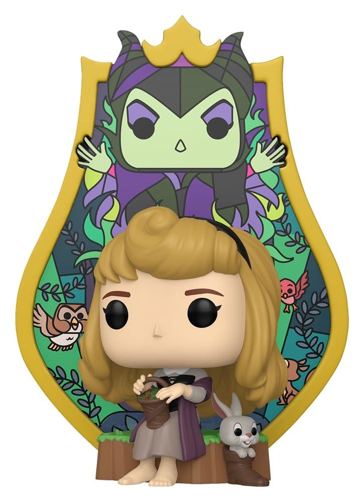 Disney POP! Deluxe Vinyl Figur Aurora(Glass) 9 cm