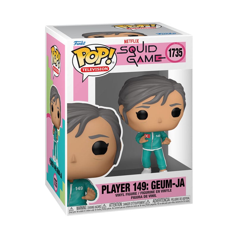 Squid Game POP! Television Vinyl Figur S3 Player 149: Geum-ja 9 cm 