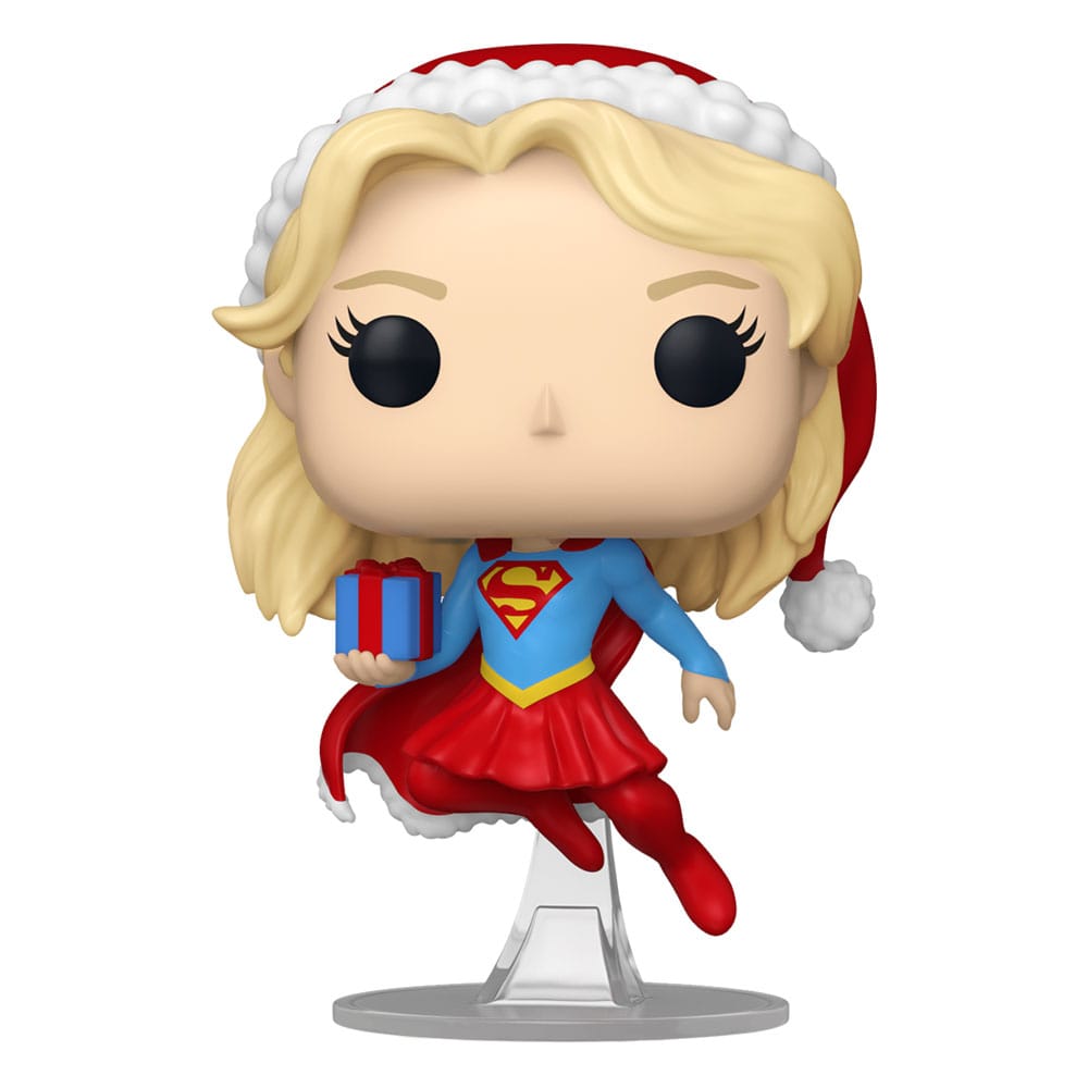DC Comics POP! Heroes Vinyl Figur Holiday '24- Supergirl 9 cm 