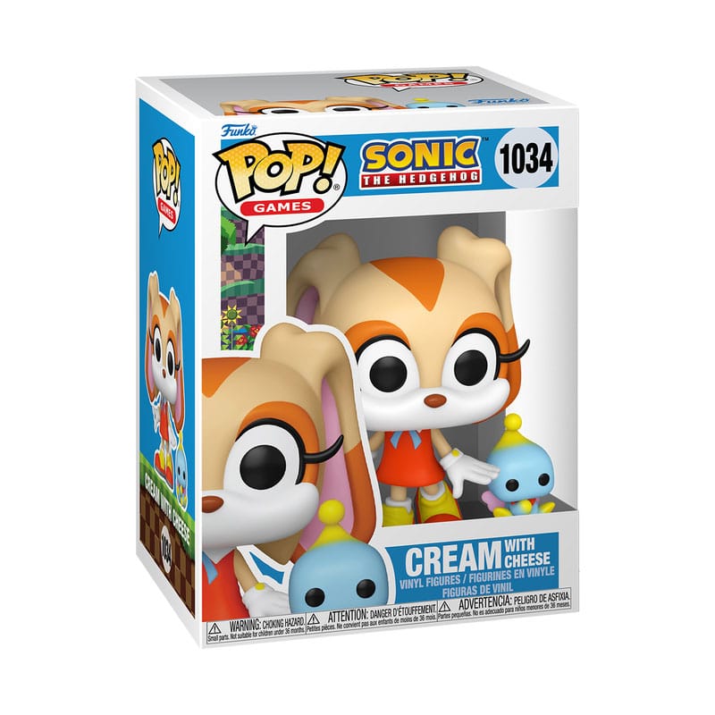 Sonic The Hedgehog POP & Buddy! Vinyl Figur Cream w/Cheese 9 cm 