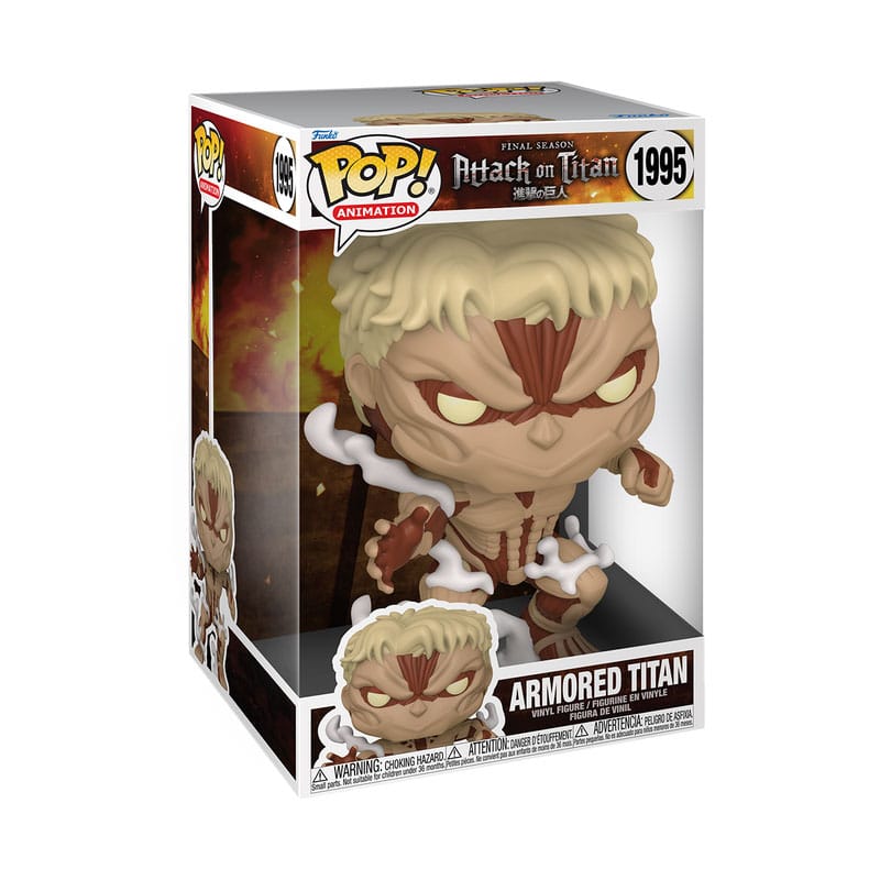 Attack on Titan Super Sized Jumbo POP! Vinyl Figur Armored Titan 25 cm 