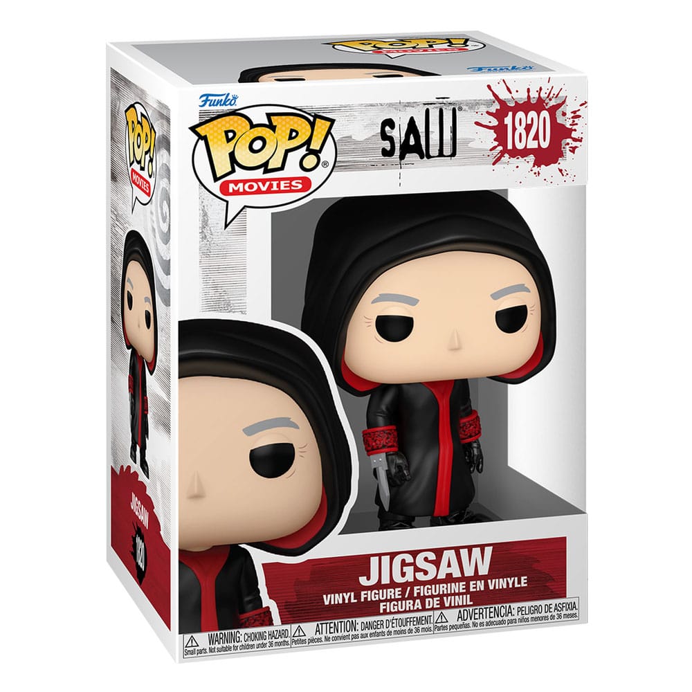 Saw POP! Movies Vinyl Figur Jigsaw with Chase 9 cm Sortiment (6)