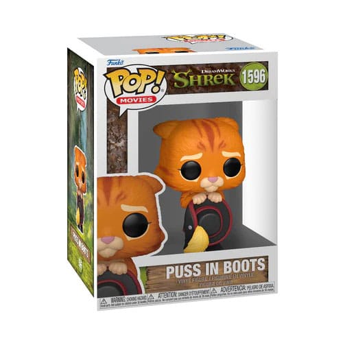 Shrek POP! Movies Vinyl Figur 30th Anniversary Puss in Boots 9 cm 