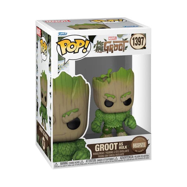 We Are Groot POP! Movies Vinyl Figur Hulk 9 cm 