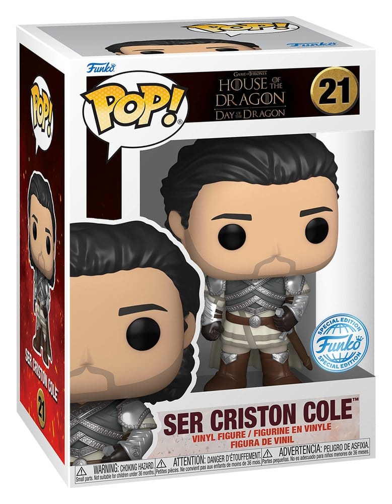 House of the Dragon POP! Vinyl Figur Ser Criston Cole Exclusive Edition 9 cm