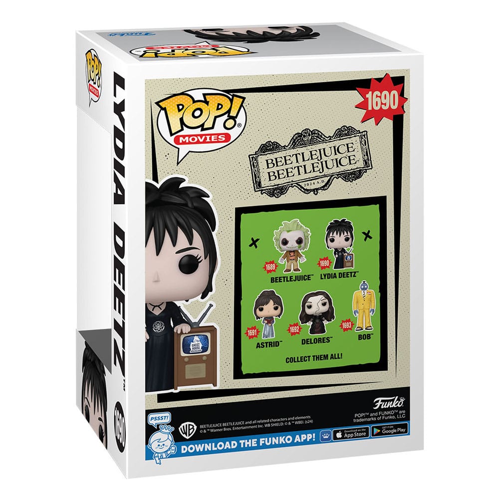 Beetlejuice 2 POP! Movies Vinyl Figur Lydia Deetz 9 cm 
