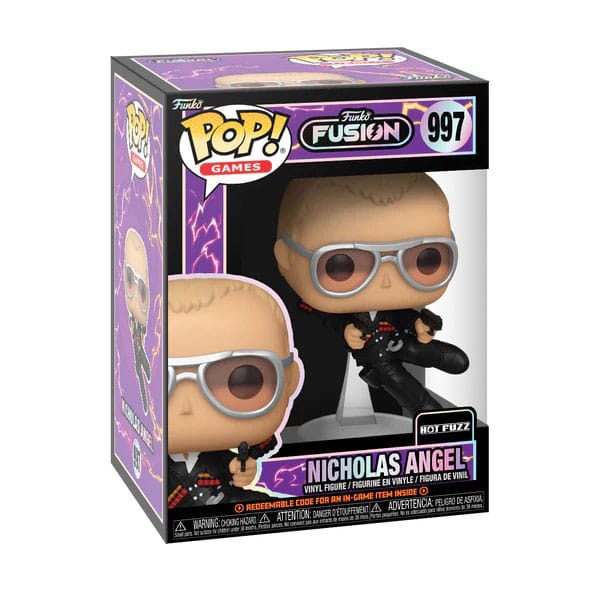 Hot Fuzz POP! Movies Vinyl Figur Nicholas Angel 9 cm