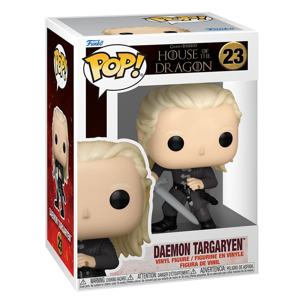 House of the Dragon POP! TV Vinyl Figur Daemon Targaryen 9 cm 