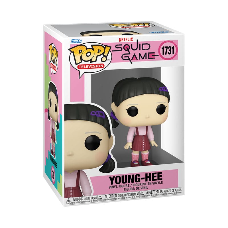 Squid Game POP! Television Vinyl Figur S3 Young-hee 9 cm 