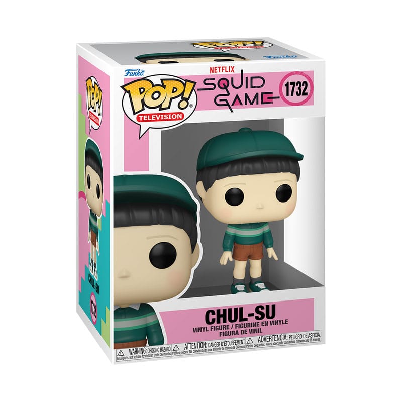 Squid Game POP! Television Vinyl Figur S3 Chul-su 9 cm 