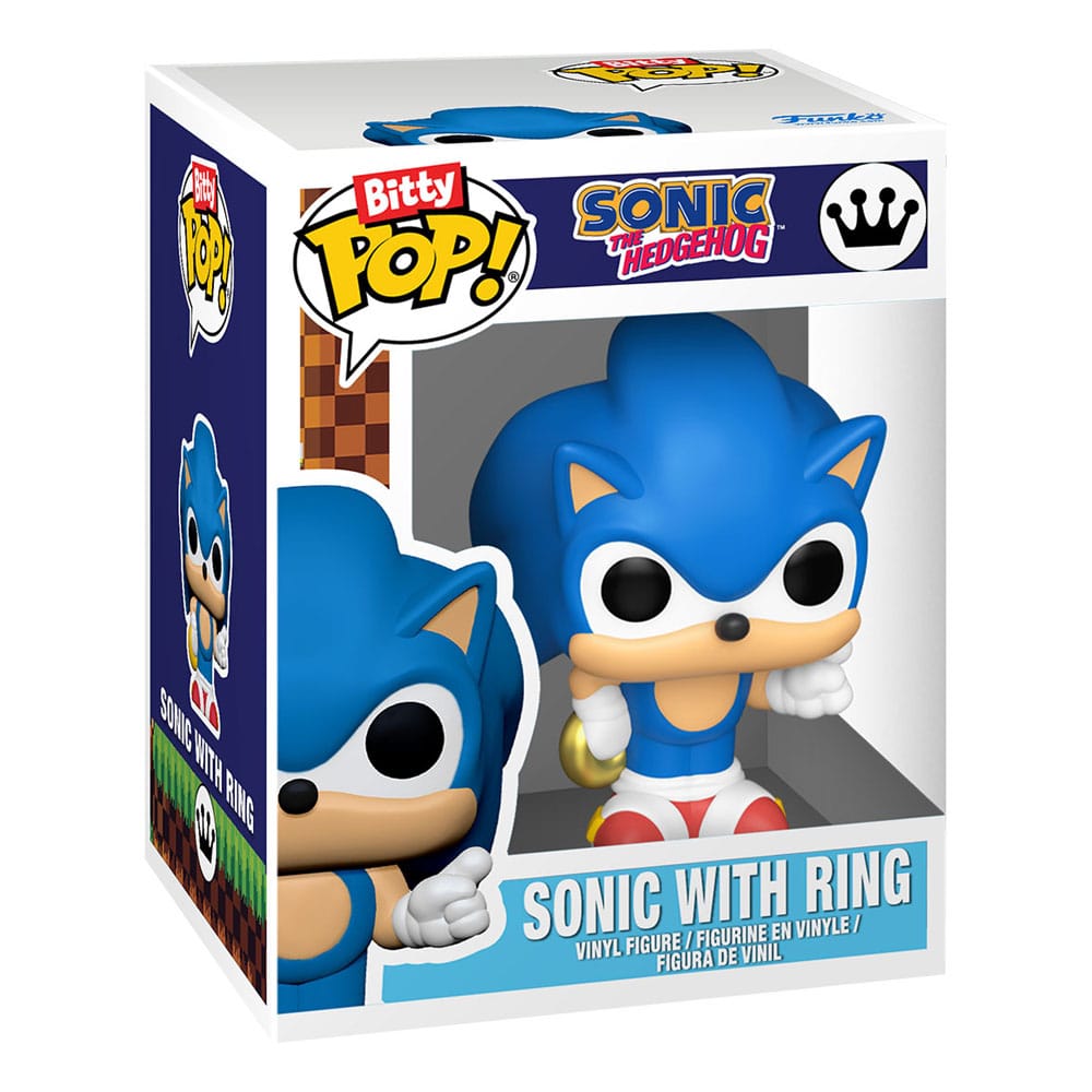 NFF Bitty POP! Arcade Claw Vinyl Figur Sonic 
