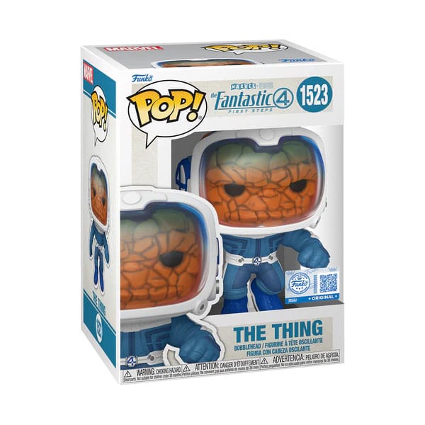 The Fantastic Four: First Steps POP! Vinyl Figur The Thing (Astronaut) 9 cm
