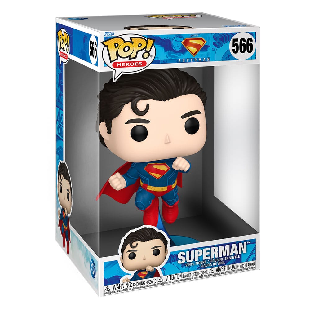 Superman (2025) Super Sized Jumbo POP! Vinyl Figur Superman 25 cm 