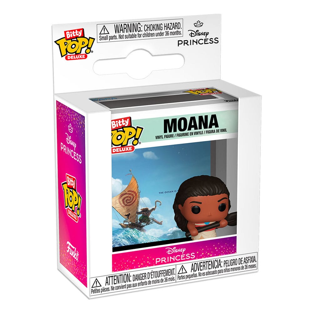 Vaiana Bitty POP! Deluxe Vinyl Figuren Moana Display (12) 2,5 cm