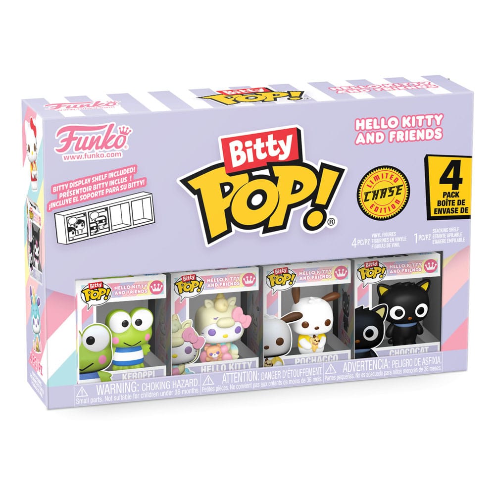 Hello Kitty and Friends Bitty POP! Vinyl Figuren 4er-Pack Series 2 2 cm