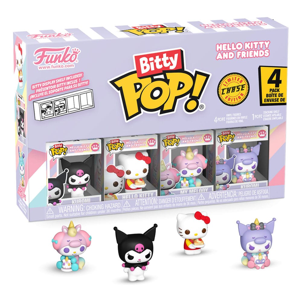 Hello Kitty and Friends Bitty POP! Vinyl Figuren 4er-Pack Series 3 2 cm