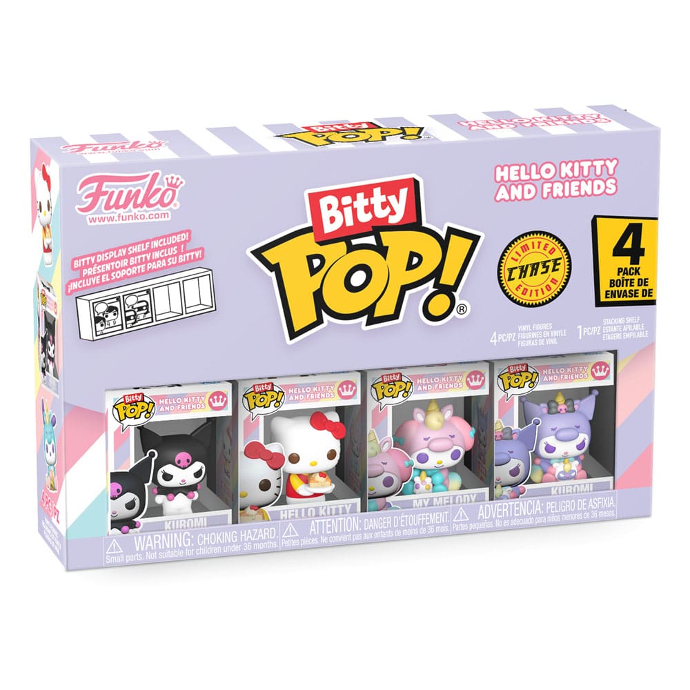 Hello Kitty and Friends Bitty POP! Vinyl Figuren 4er-Pack Series 3 2 cm