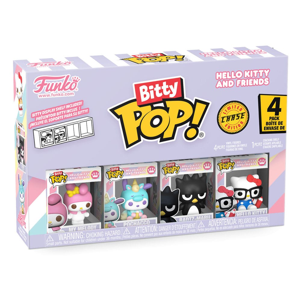 Hello Kitty and Friends Bitty POP! Vinyl Figuren 4er-Pack Series 4 2 cm