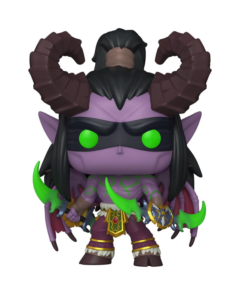 World of Warcraft POP! Games Vinyl Figur Illidan w/CH 9 cm Sortiment (6)