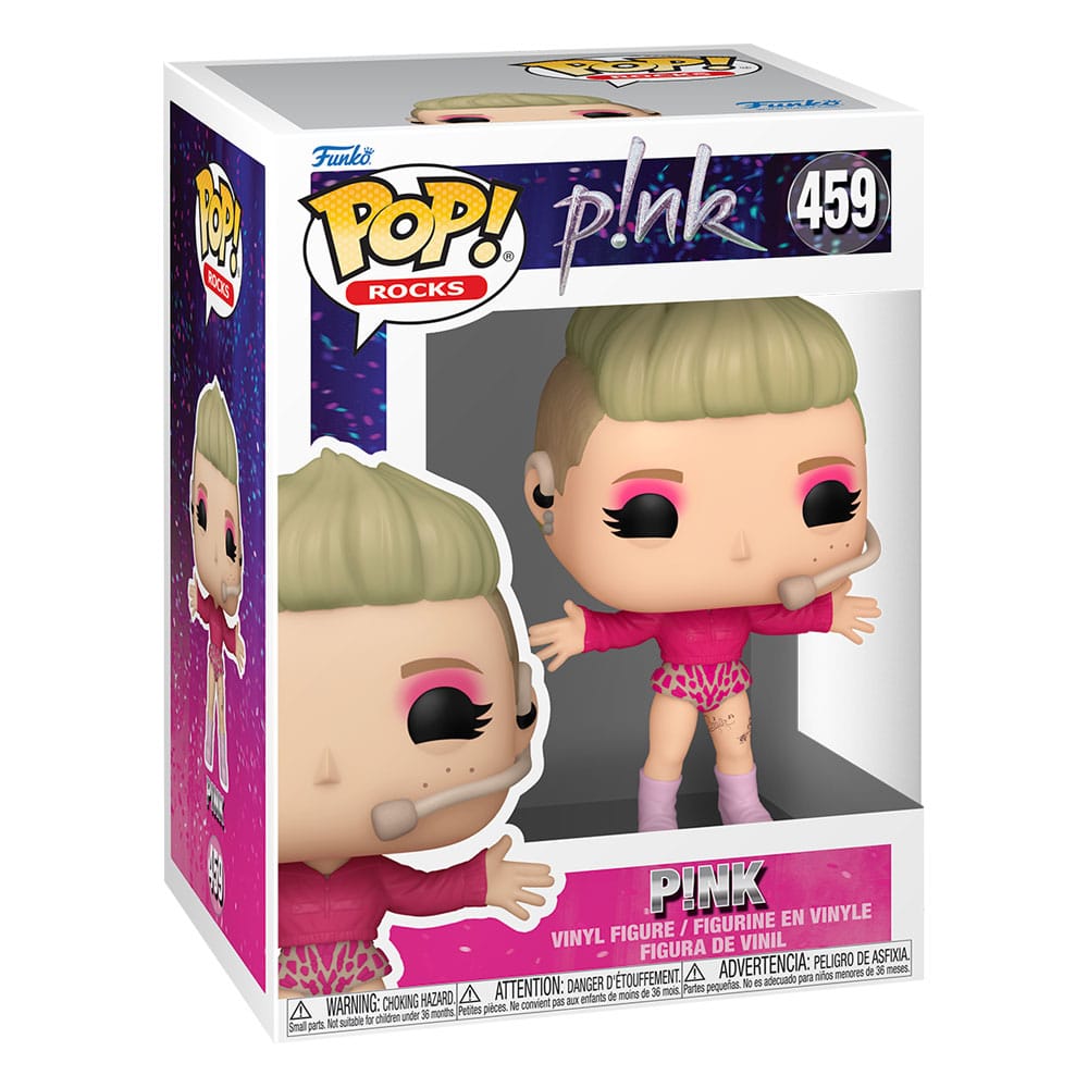Pink POP! Rocks Vinyl Figur Trustfall Tour 9 cm